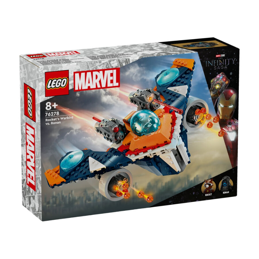 LEGO Marvel Super Heroes Rocket s Warbird vs. Ronan 76278 Toys R Us Hong Kong Official Website