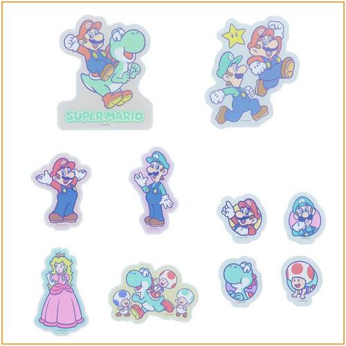 Super Mario超級瑪利歐 貼紙套裝 盟友款