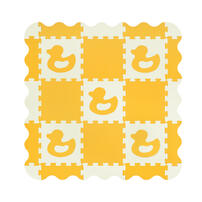 Baby Star 9塊裝動物併接遊戲地墊 - 橙鴨