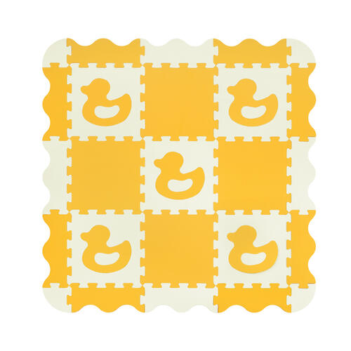 Baby Star 9塊裝動物併接遊戲地墊 - 橙鴨