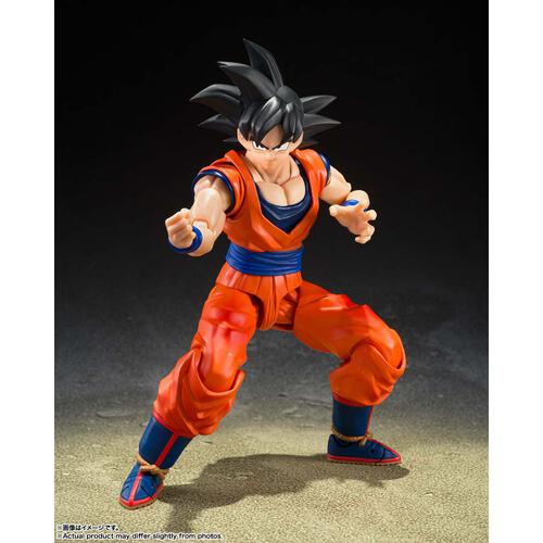 (網店預購) Bandai萬代 [S.H.Figuarts] 孫悟空 -心地善良的撒亞人- (再販) (預計2027年1月發貨)