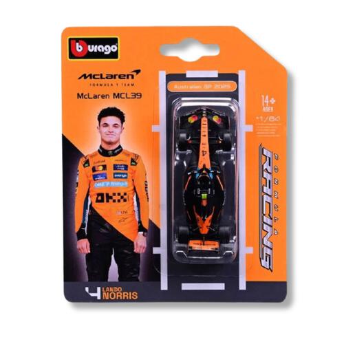 Bburago比美高 1:64 Formula 1 一級方程式賽車系列 2025 - 隨機發貨 (單件裝)