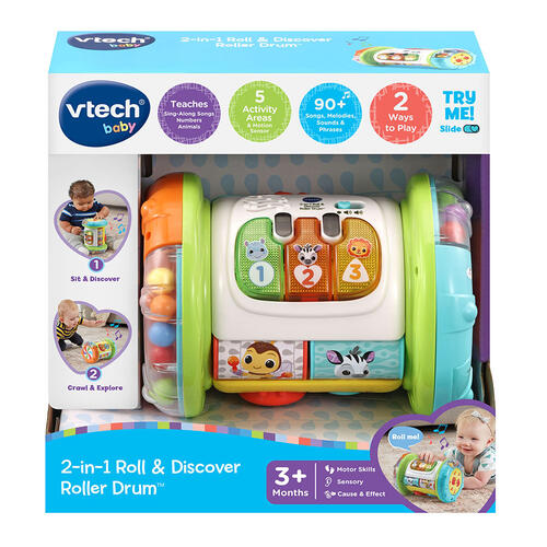 Vtech 2-in-1 Roll & Discover Roller Drum