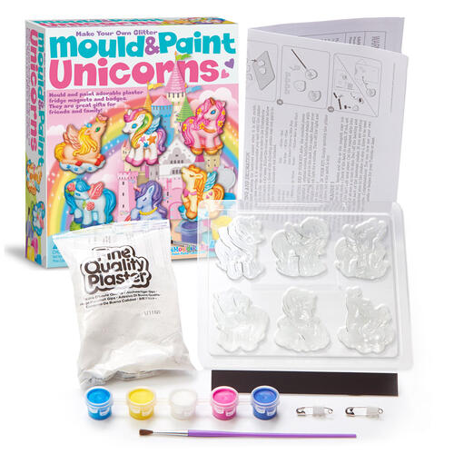 4M Mould & Paint / Glitter Unicorns
