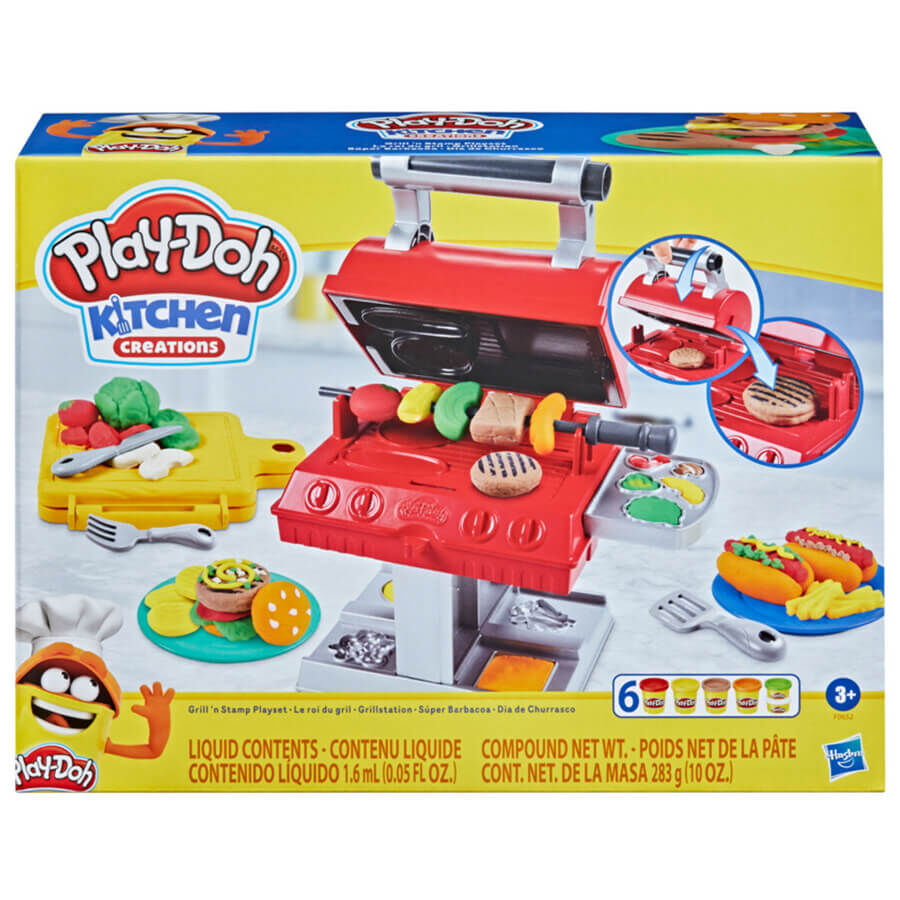 Play Doh Kitchen Creations Grill N Stamp Toys