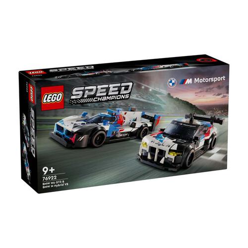 LEGO Speed Champions BMW M4 GT3 & BMW M Hybrid V8 Race Cars 76922