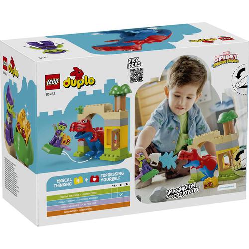 LEGO樂高得寶系列 Dinosaur Spidey-Rex 大戰綠惡魔 10463