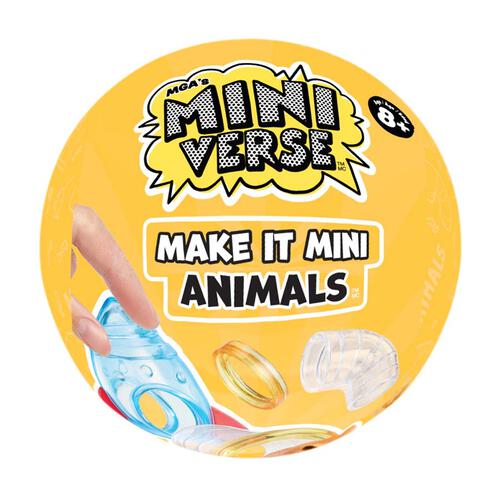 Mga's Miniverse 迷你小宇宙 可愛動物 - 盲盒( 單件裝)