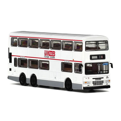 KMB九巴 1:120模型 - 丹尼士巨龍空調巴士十一米 (路線238M)