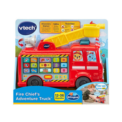 Vtech偉易達 互動雙語消防車