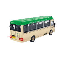 Konsept 1:64 遙控漂移公共十九座綠色小巴