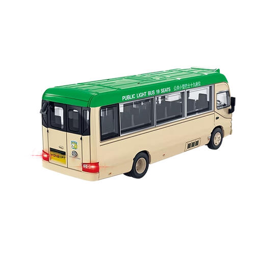 Konsept 1:64 遙控漂移公共十九座綠色小巴