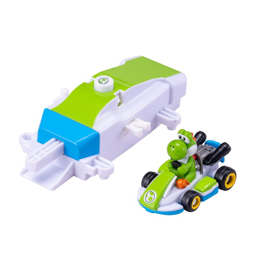 Tomica Mario Kart Drift Starter Set - Yoshi & Standard Kart