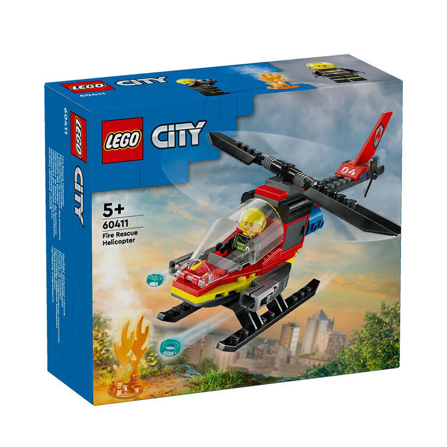 LEGO City Fire Rescue Helicopter 60411 Toys R Us Hong Kong Official Website