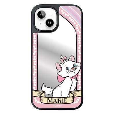 i-Smart Linocut-Style Mirror Phone Case - Disney Marie With MagSafe (iPhone 16 Pro)