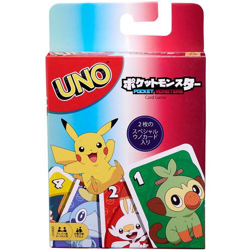 Uno Card Game Pokemon