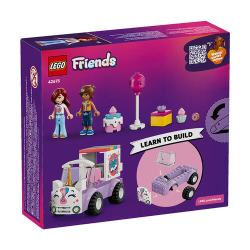 LEGO Friends Unicorn Cake Delivery Car 42675