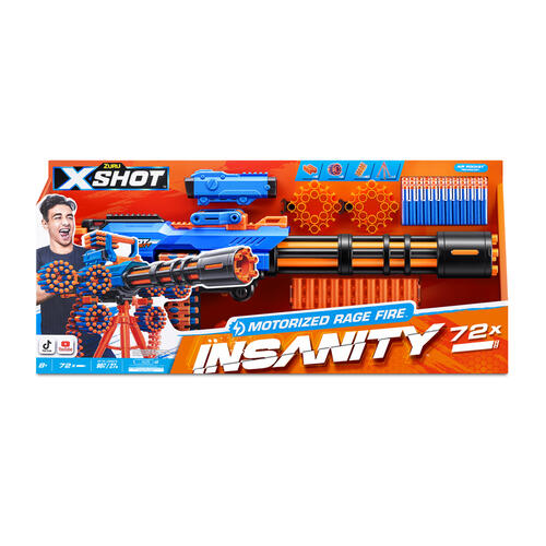 X-Shot X特攻 狂戰士系列-電動旋轉發射槍