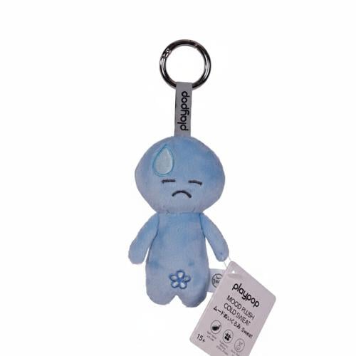 playpop Mood Plush Keychain - Cold Sweat