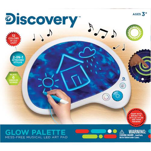Discovery Glow Palette Mess-free Musical LED Art Pad