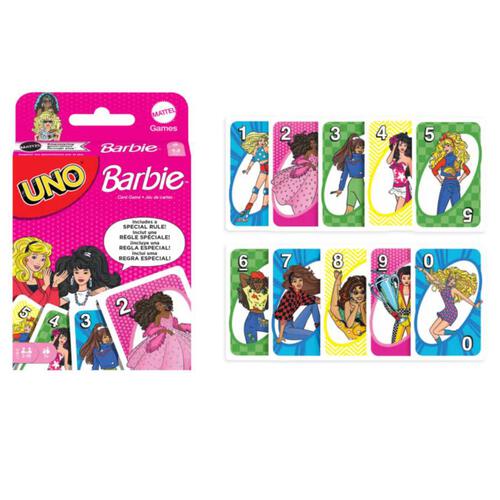 UNO Barbie Refresh 紙牌遊戲