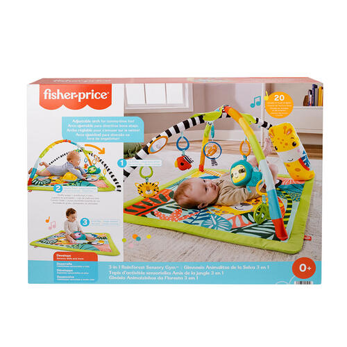 Fisher-Price 3-in-1 Rainforest Sensory Gym