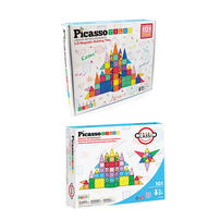 Picasso Tiles 磁力片積木玩具 - 透光彩色101塊套裝