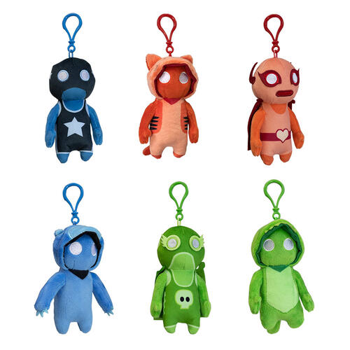 Gang Beasts Clip On Plush - Assorted
