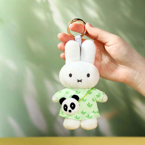 Miffy米菲 熊貓系列掛飾 - 斜背包