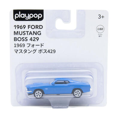 playpop 1:60 合金車 1969 Ford Mustang 福特野馬 Boss 429