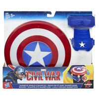 Marvel漫威 美國隊長3：英雄內戰 磁力盾及手套套裝