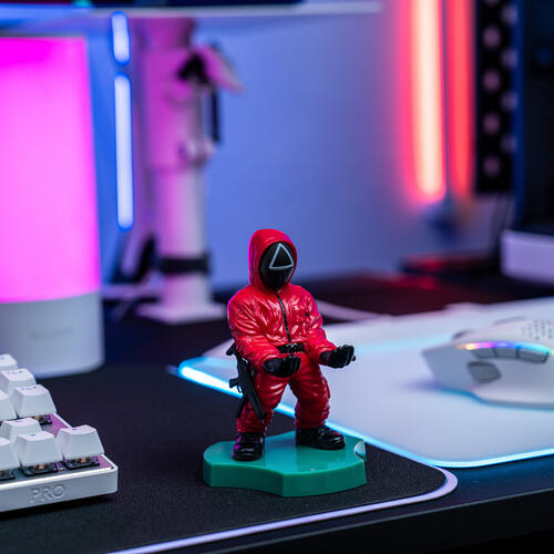 Netflix魷魚游戲三角形士兵迷你手機支架