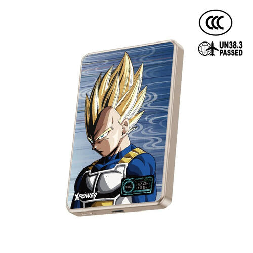 XPower x 龍珠Z MDT2 MagDigita 彩屏顯示鋁合金外殼 10000mAh PD3.0+QI2磁吸移動電源 (比達)