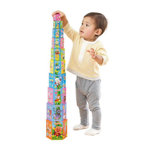 Anpanman麵包超人 天才腦積木盒