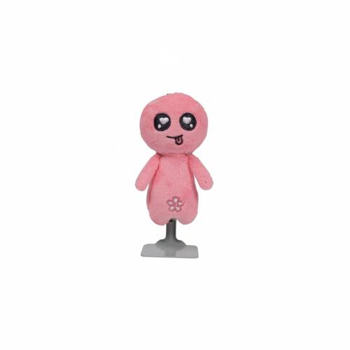 playpop 情緒毛公仔鎖匙扣 - 心形眼睛