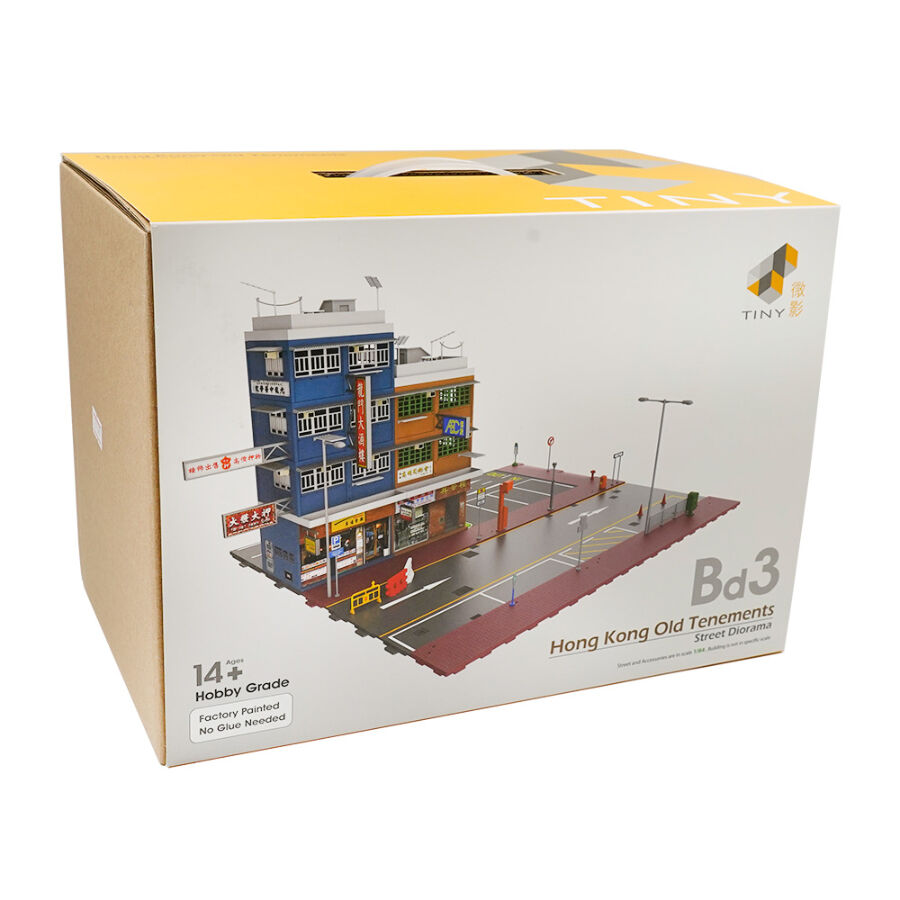 Tiny City Bd3 Hong Kong Old Tenements Street Diorama | Toys”R”Us