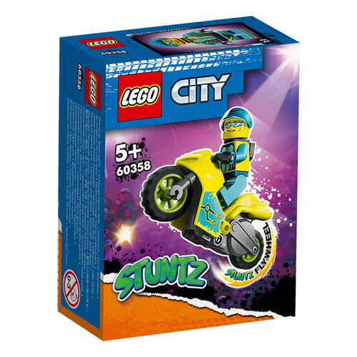 LEGO樂高城市系列 網絡特技機車 60358