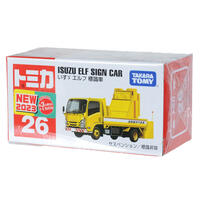 Tomica No.26 Isuzu ELF Sign Car