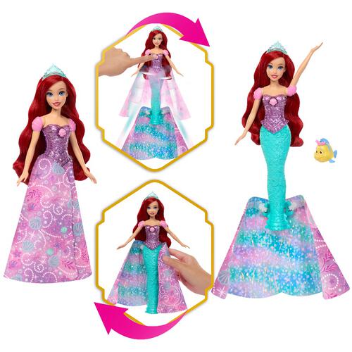 Disney Princess Transforming Ariel Fashion Doll