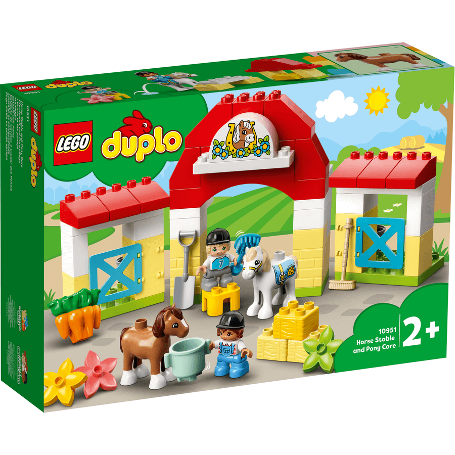LEGO Duplo Horse Stable and Pony Care 