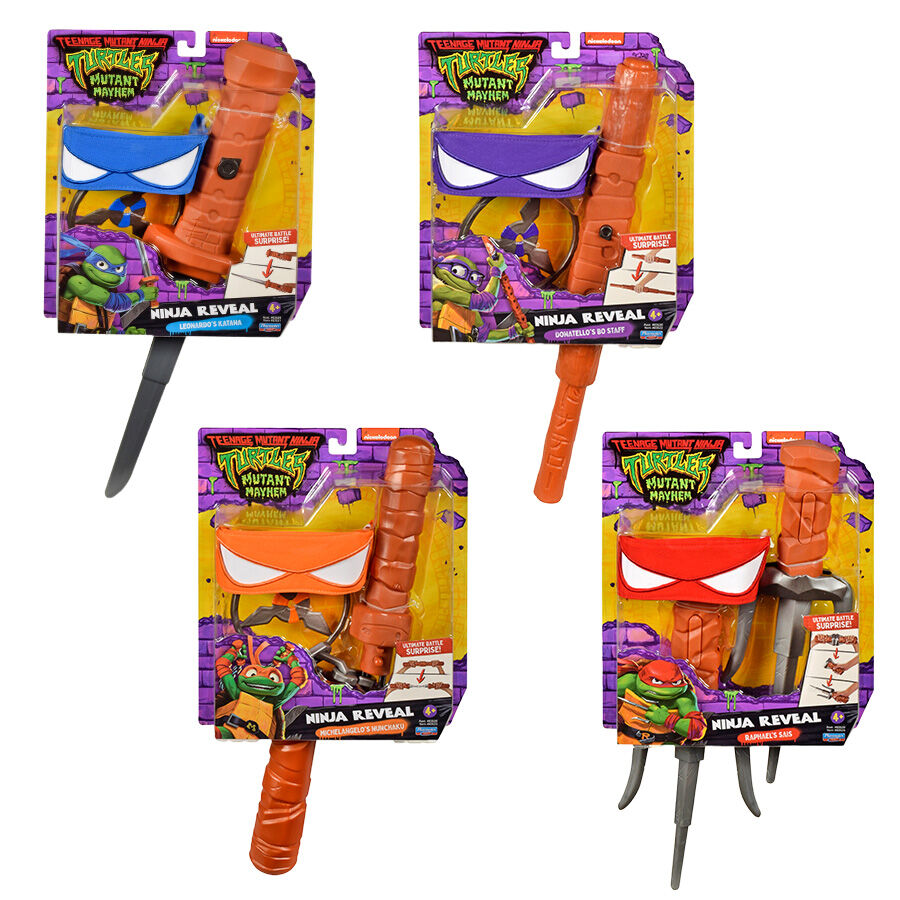 Teenage Mutant Ninja Turtles Movie Basic Role Play Set Single Pack