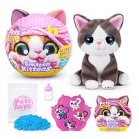 Pets Alive 痴迷小貓互動毛絨玩具系列 第2彈 - 隨機發貨