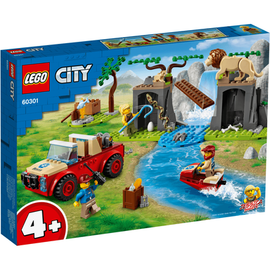 LEGO樂高城市系列 野生動物救援越野車 60301