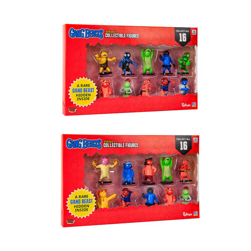 Gang Beasts Figure 12 Pack Deluxe Box - Assorted