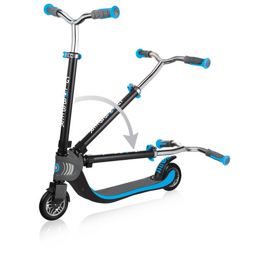 Globber Flow Foldable 125 Sky Blue 2-Wheel Scooter
