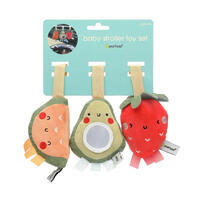 Pearhead Stroller Toy Set of 3 - Fruit