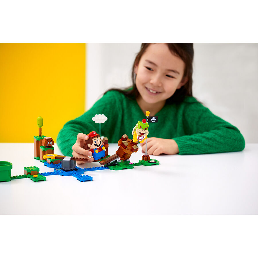 LEGO樂高超級馬利奧系列mario入門競賽跑道71360 | 香港玩具“反”斗城