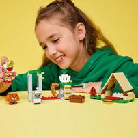 LEGO樂高超級馬利奧系列 奇諾比奧隊長的營地 72040