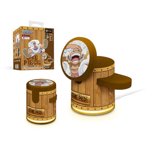 (特別訂購)XPower x One Piece GE1 Qi2迷你掌心5合1 MagCharge 15W磁吸無線充電座