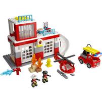 LEGO樂高得寶系列 消防局和直升機 10970